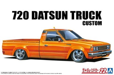 Aoshima 1/24 Scale Model The Tuned Car(22) Kit Nissan Datsun 720 Truck Custom