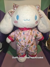 OUTFIT ONLY Sugar Cookie Cinnamoroll Pink Sleeper PJs Build A Bear Hello Kitty