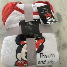 Disney Minnie Mouse 3 Piece Pajama Set Womens Size Medium Pajamas Pjs Socks