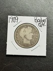 1909 P Barber Silver Quarter Good Better Date U.S. 25c Type Coin (Raw18317)