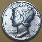 1942 mercury dime