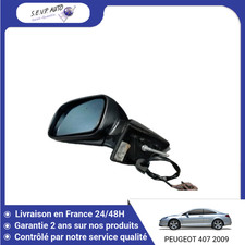 Retroviseur gauche (ou coque) Peugeot 407
