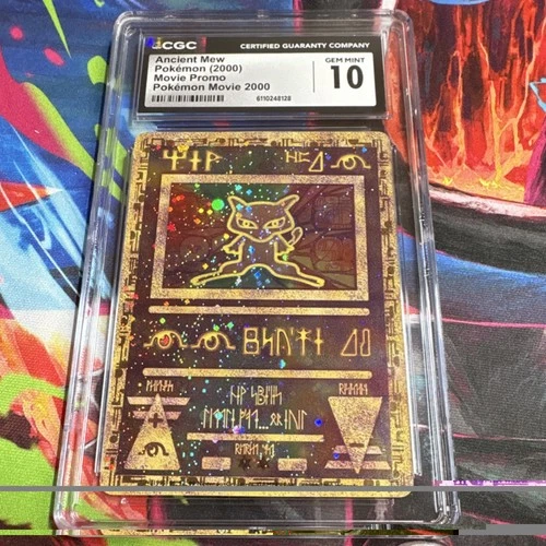 Pokémon Ancient Mew Movie 2000 Promo Holo CGC 10 Wizards of the Coast