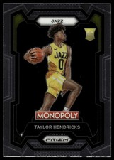 2023-24 Panini Prizm Monopoly #86 Taylor Hendricks RC