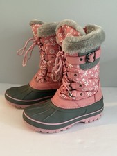 Dream Pairs Little Kids Insulated/Waterproof Winter Snowboots Pink Size: 4