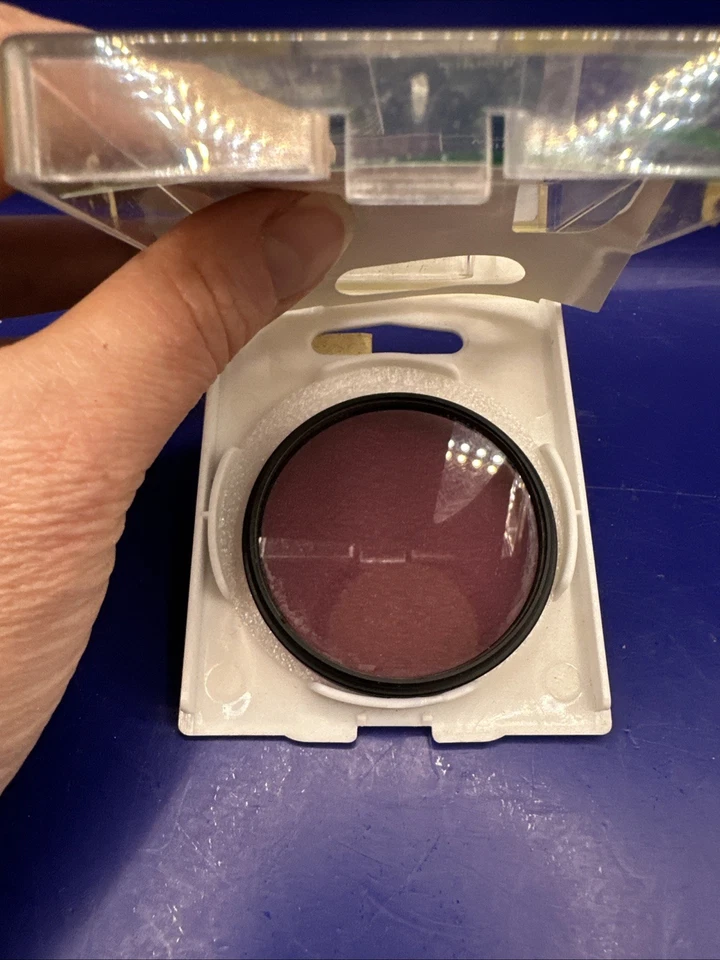 Kenko FL-W 52mm JAPÓN Púrpura Doble Cara Recubierta De Colección Nuevo de Lote Antiguo Foto 3 de 4