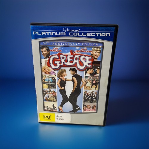 Grease 30th Anniversary Edition DVD Region 4 Songbook Included - Some Scratches