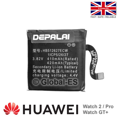Huawei Watch 2 / Watch 2 Pro / GT+ 420mAh Smartwatch Akku - HB512627ECW
