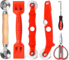 Screen Repair Tool,Screen Roller Tool,Screen Spline Tool,6 in 1 Window Screen To
