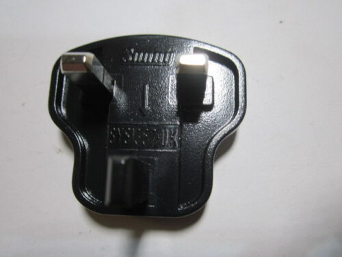 Genuine UK Slide Attachment Plug for Sunny SYS1357-2412 Switching Adapter - Picture 4 of 5