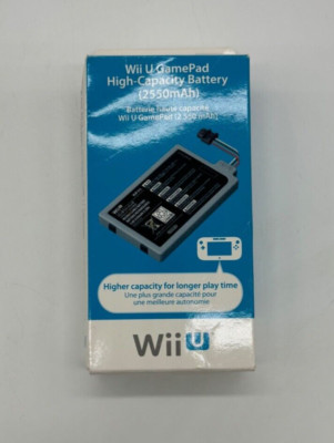 Nintendo Wii U - High Capacity Battery (2550 mAh) - Neuwertig - Original
