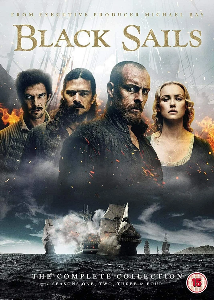 BLACK SAILS Complete Series 1-4 DVD Boxset New & Sealed - Image 1 of 1