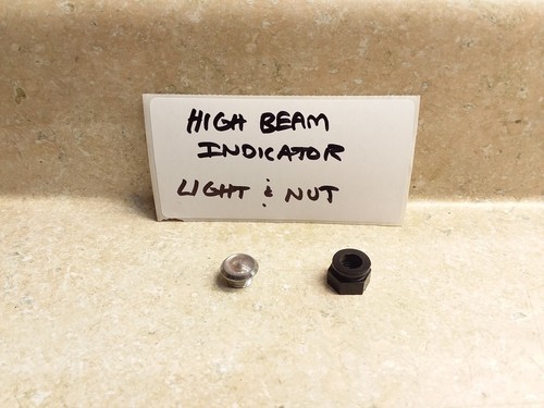 VTG CB 77 Honda CB77 Super Hawk Headlight High Beam Indicator Lens & Nut PJ-24