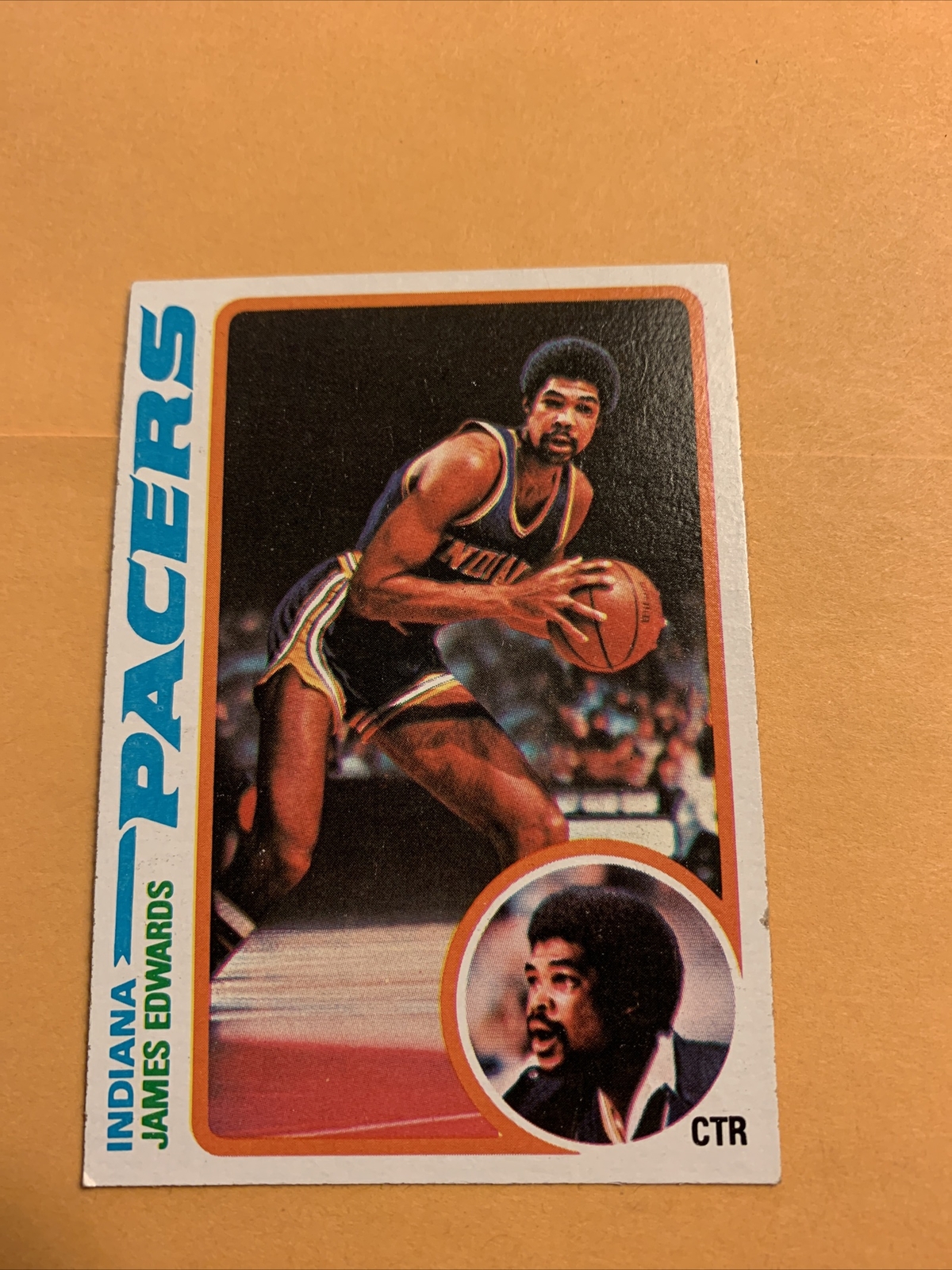 #27 James Edwards indiana pacers  1978-79 Topps Cb14