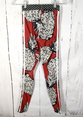 Leggings Adidas X Farm Rio Piña XS Mujer Rojo - Imagen 5 de 9