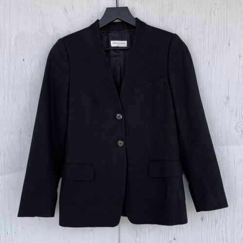 DRIES VAN NOTEN – PANVELO 2247 M.W.PANTS BLACK | Outlet en ligne