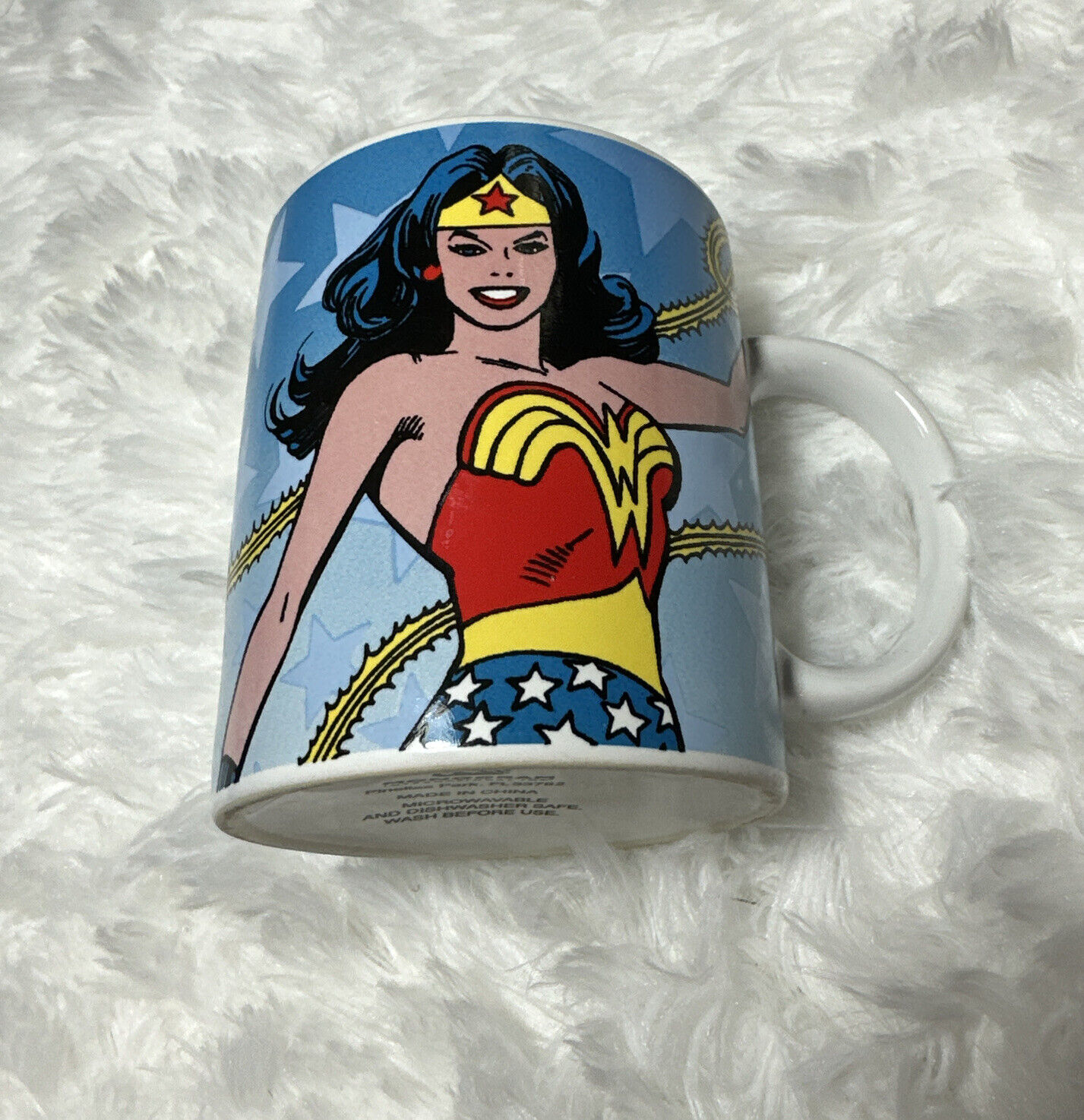 Wonder Woman DC Comics Ceramic Coffee Mug Diana Prince WW