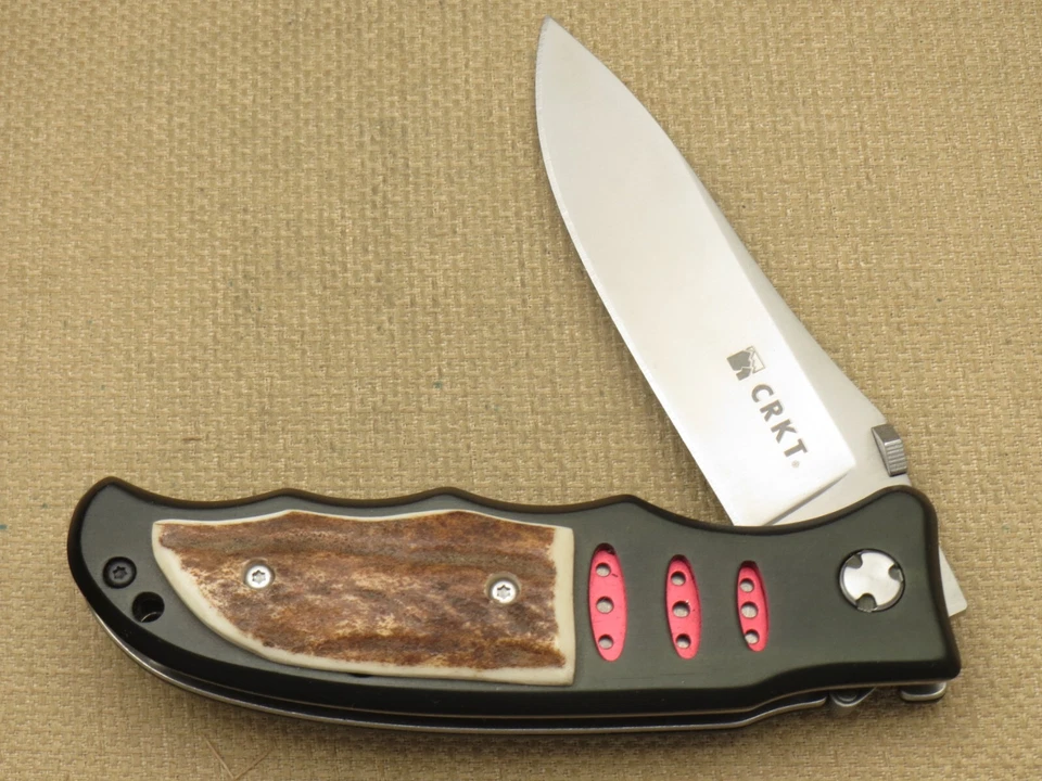 Cuchillo y herramienta Columbia River CRKT Liner Lock cuchillo 7122S LAKE DESIGN CENTINELA Foto 3 de 4