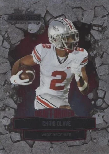 2021 Wild Card Alumination NIL Collegiate Edition Chris Olave #ANDD-6