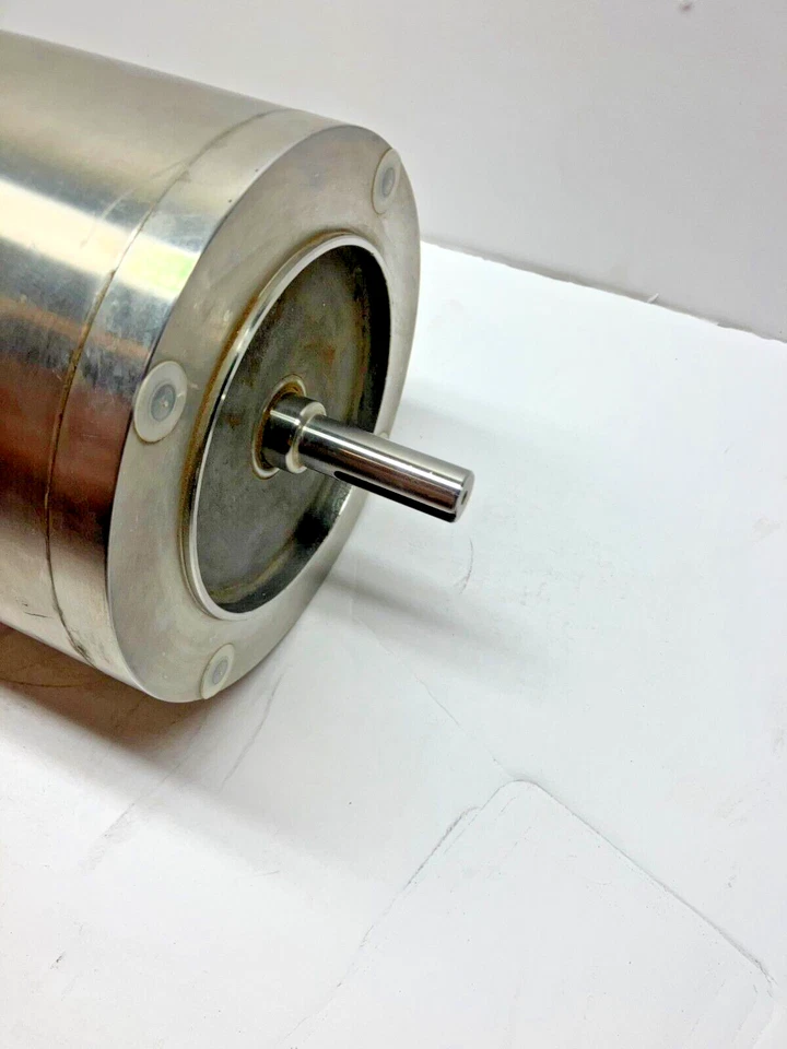 Leeson CZ6T17VC30A Washguard Stainless Steel Motor 3PH 1/2HP 208/230v 460/380v - Image 4 of 4