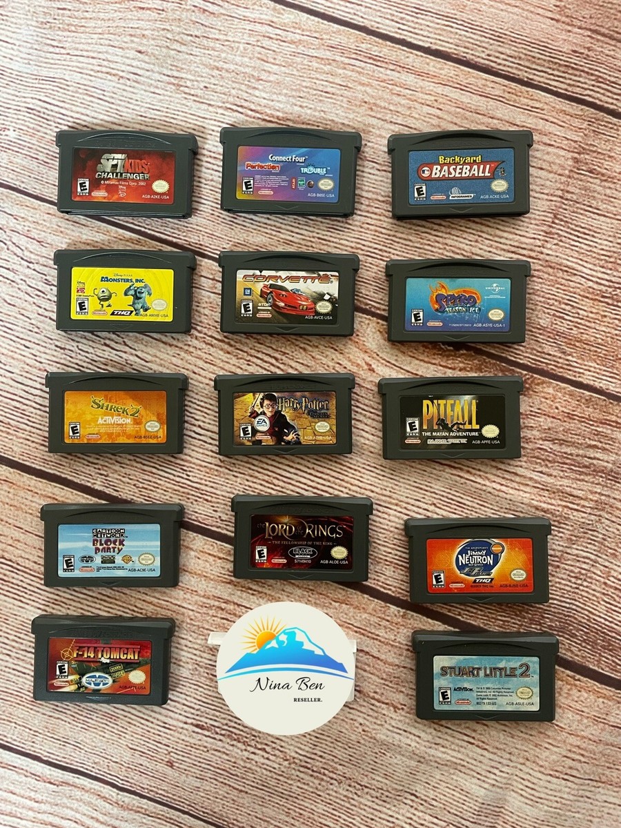 Set Of 14 Game boy Advance Games NOT TESTED | eBay