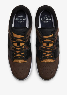 Nike SB Ishod Mens 11.5 Premium Skate Shoes Brown Black React Sole FD1144-200 s-l400.jpg main image 3