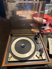 Vintage Dual 1218 Turntable with dust cover 