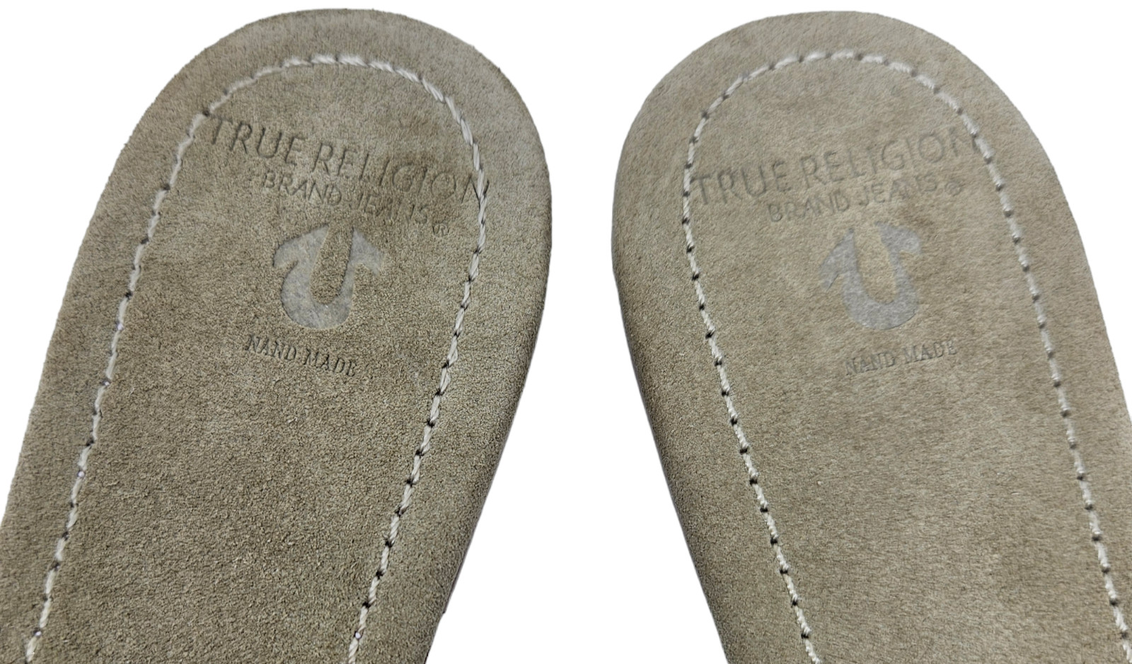 TRUE RELIGION Braided Leather Sandals 8 Handmade Adjustable Ankle Strap Boho thumbnail 7