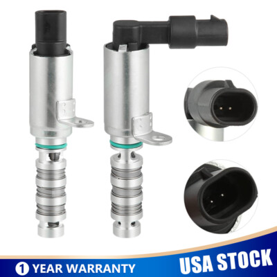Pair VVT Timing Solenoid 243752E100 for Hyundai Tucson Kia Forte 2.0L 2014-2018