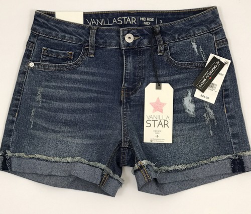 Midi Women's Denim jean Shorts Size 