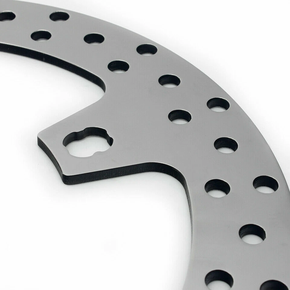 Rotores de freno delanteros traseros pulidos de 11,8" pastillas Road King FLHR Street Glide Enforcer Foto 4 de 4