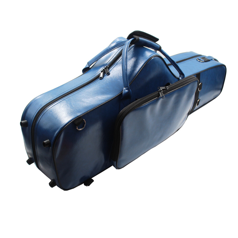 Eastern music microfiber leather portable hard shell tenor saxophone flight case eBay