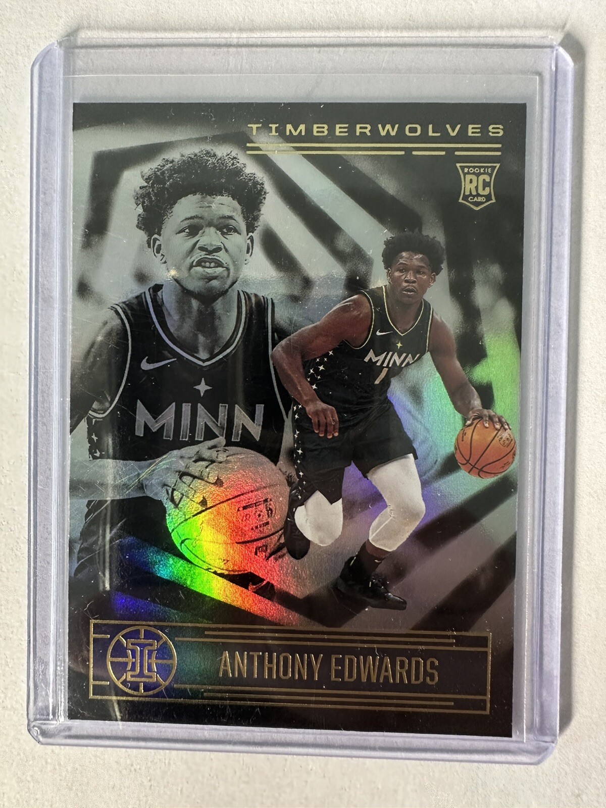 2020-21 Panini Illusions - Anthony Edwards - RC - #152