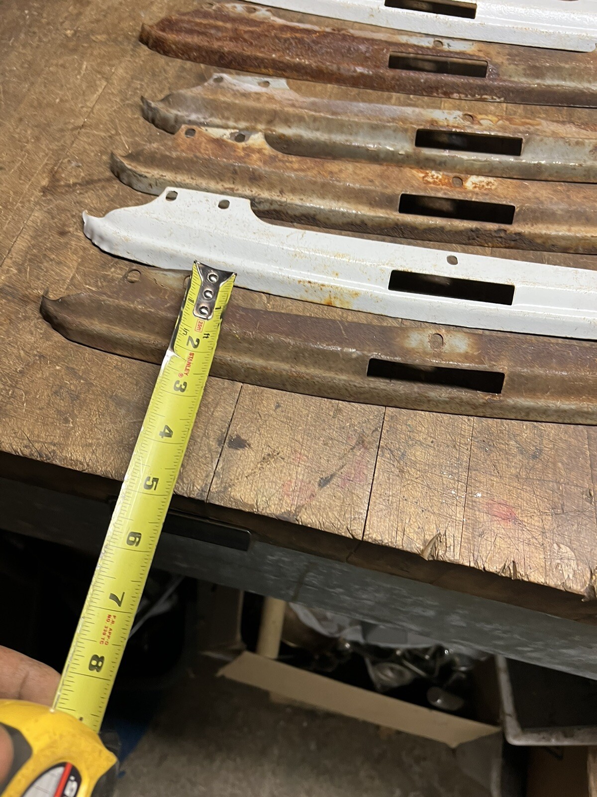 Vintage Old Original Gilbarco 900 Gas Pump Metal Trim Door Panel Parts