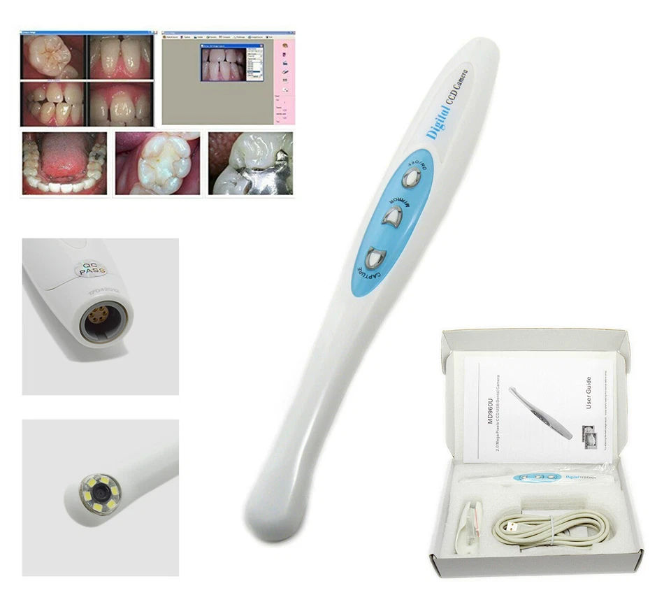 MD Dental USB Observation Intraoral Cameras 1/4" Sony CCD Oral Camera MD-960U CE - Image 2 of 4
