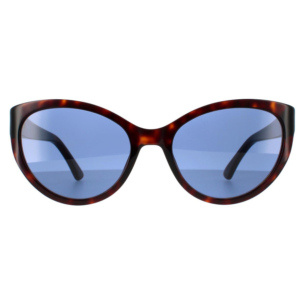 Moschino Sonnenbrille MOS065/S 0086 KU Dunkle Havanna Blau 