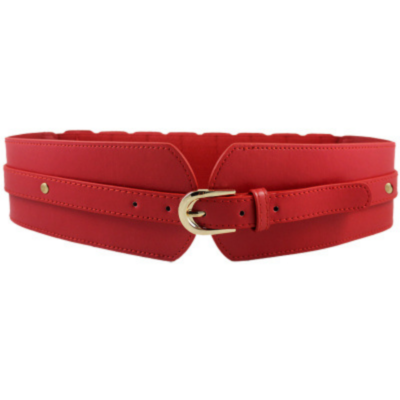 Ceinture Large Corset Femme - Simili Daim Avec Nœud - Taille Unique Élastique - Neuf Avec Étiquettes