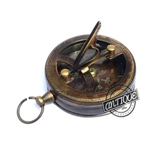 Vintage Vintage Navigation Antique Compass Navy Directional Sun dialer Grap