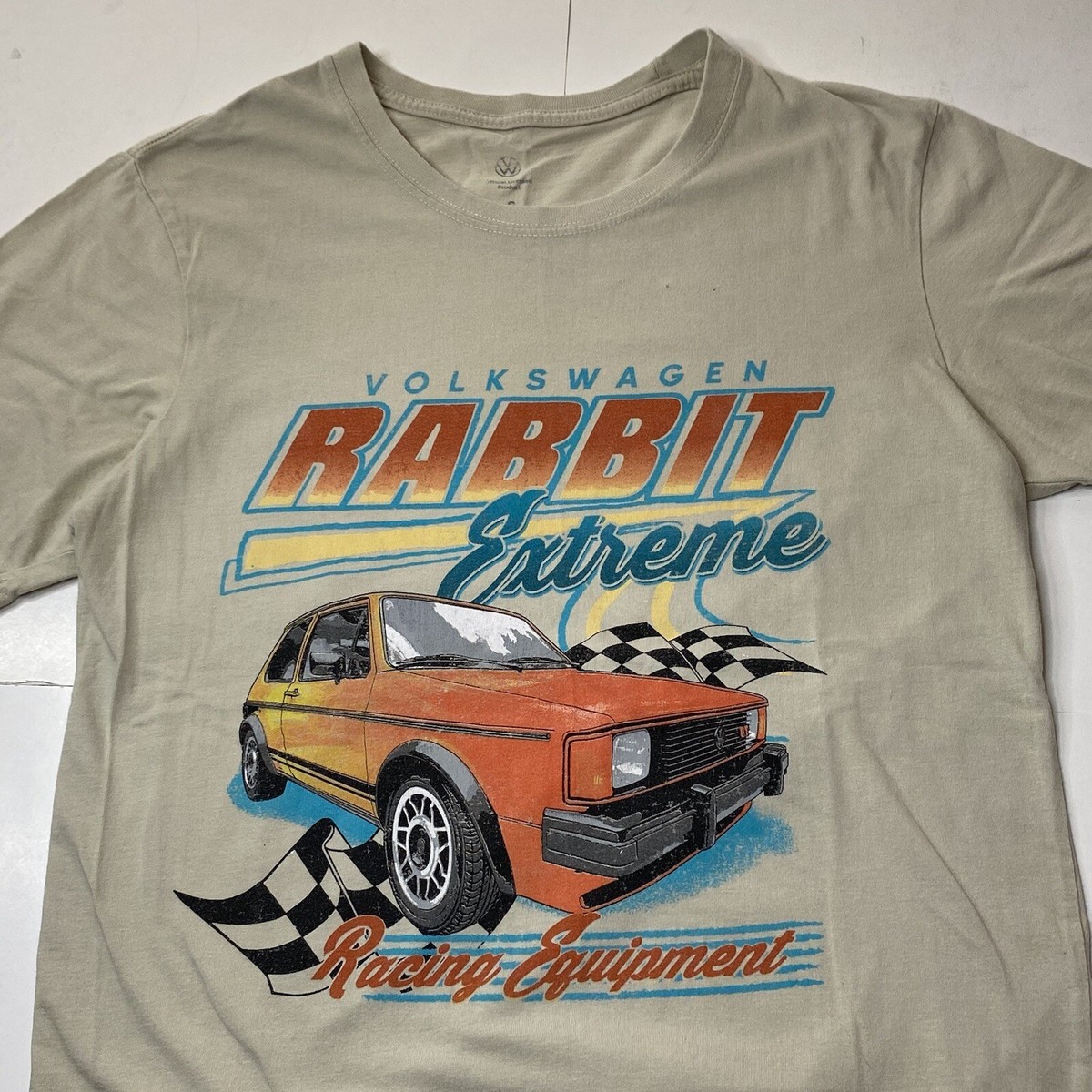 0203-6 レーシング Tシャツ Volkswagen racing 21 Volkswagen × JEANSFACTORY [フォルクスワーゲン × ジーンズ