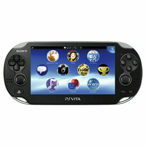 Black Sony Computer PlayStation Vita Value Pack Modelo Wi-Fi Rojo / Negro