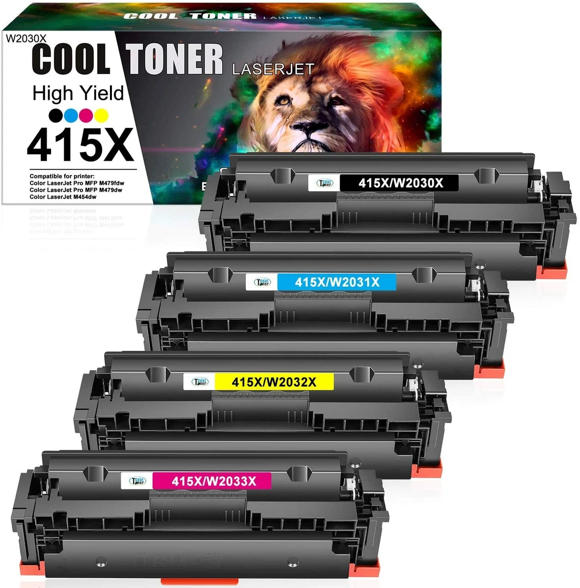 Hp color laserjet pro outlet mfp m479fdw toner