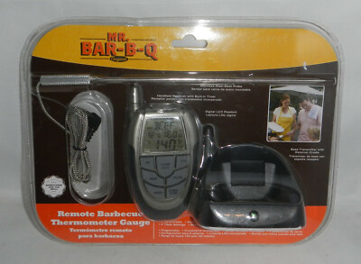 Mr. Bar-B-Q Barbecue BBQ Wireless Remote Digital Meat Thermometer Gauge 40145X