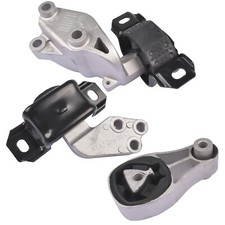 Set of 3 Engine Motor  Transmission Mounts for Smart Fortwo 451 1.0L 2008-2015