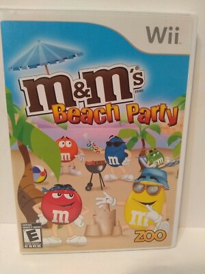 Nintendo Wii M Ms Beach Party 2009 | eBay