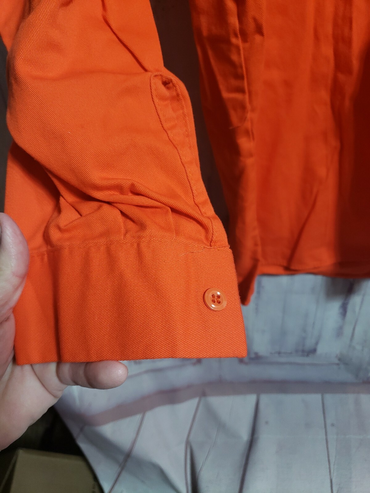 Red 4698 RED KAP WORK SHIRT ORANGE NEW, SIZE 4XL 4698 | eBay