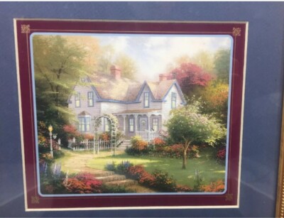 Thomas Kinkade Simpler Times Are Better Times Framed Print 1997 Collector's 