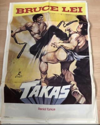 Bruce Lei-The Swap -selten-Kino Plakat-