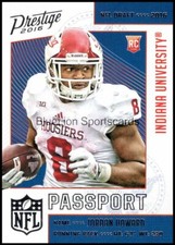 2016 Prestige NFL Passport #7 Jordan Howard Football Card