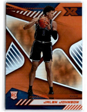 2021-22 Chronicles XR Draft Picks Jalen Johnson RC Orange #173 Duke