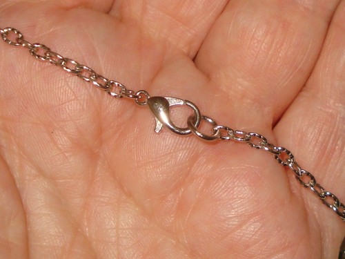 18 Zoll strukturierte Kette mit Hexenknoten, keltischer Anhänger als Schutzsymbol verwendet - Bild 5 von 7